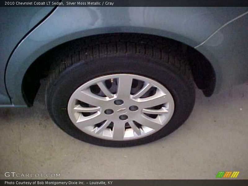 Silver Moss Metallic / Gray 2010 Chevrolet Cobalt LT Sedan