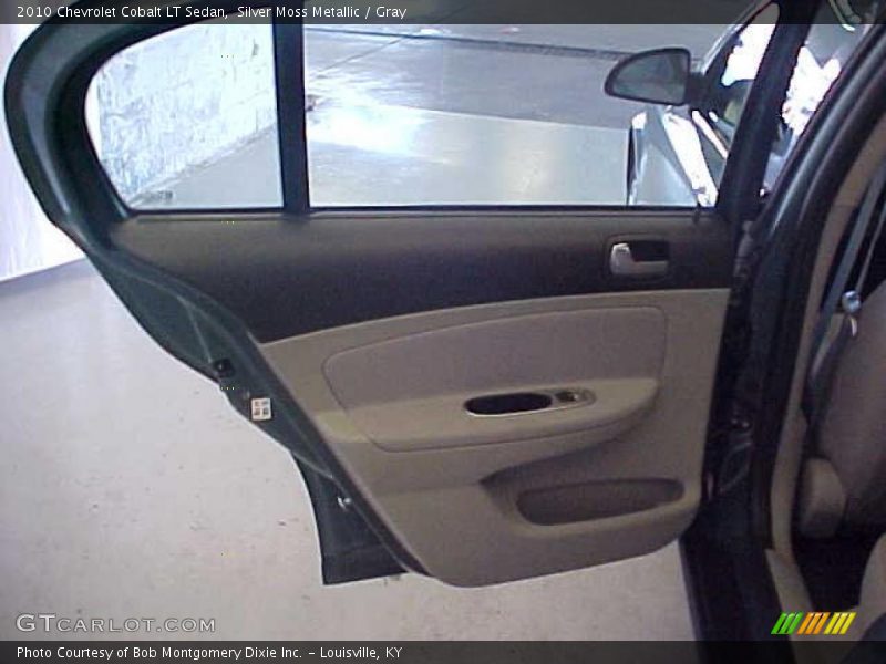 Silver Moss Metallic / Gray 2010 Chevrolet Cobalt LT Sedan