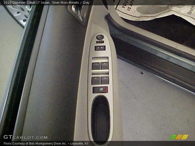 Silver Moss Metallic / Gray 2010 Chevrolet Cobalt LT Sedan