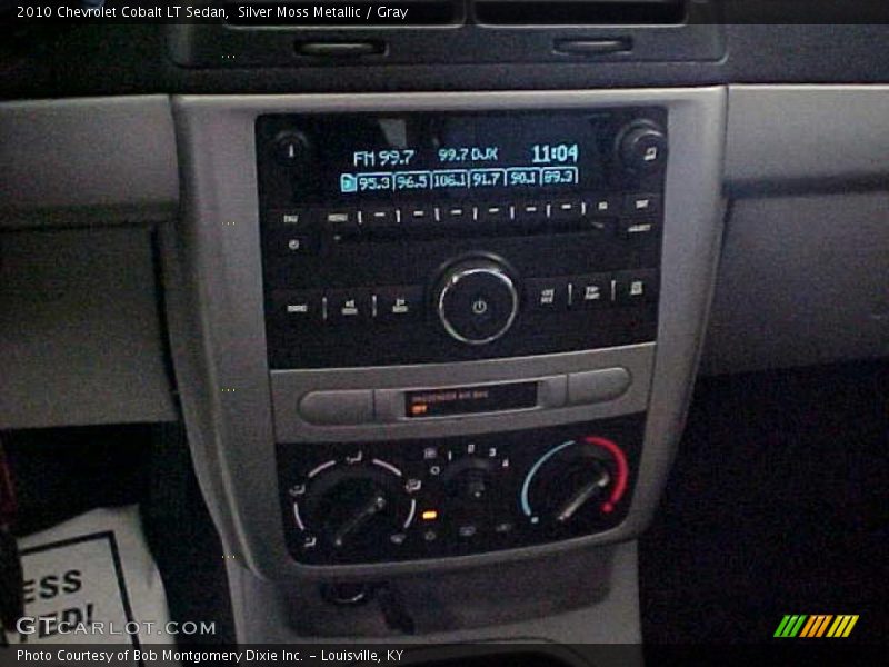 Silver Moss Metallic / Gray 2010 Chevrolet Cobalt LT Sedan
