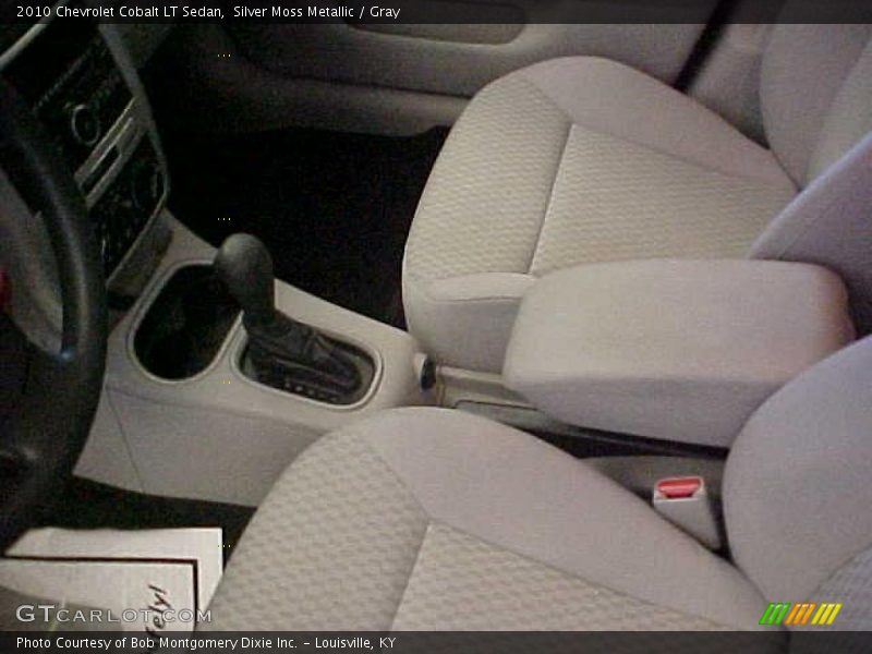 Silver Moss Metallic / Gray 2010 Chevrolet Cobalt LT Sedan