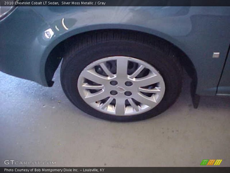 Silver Moss Metallic / Gray 2010 Chevrolet Cobalt LT Sedan