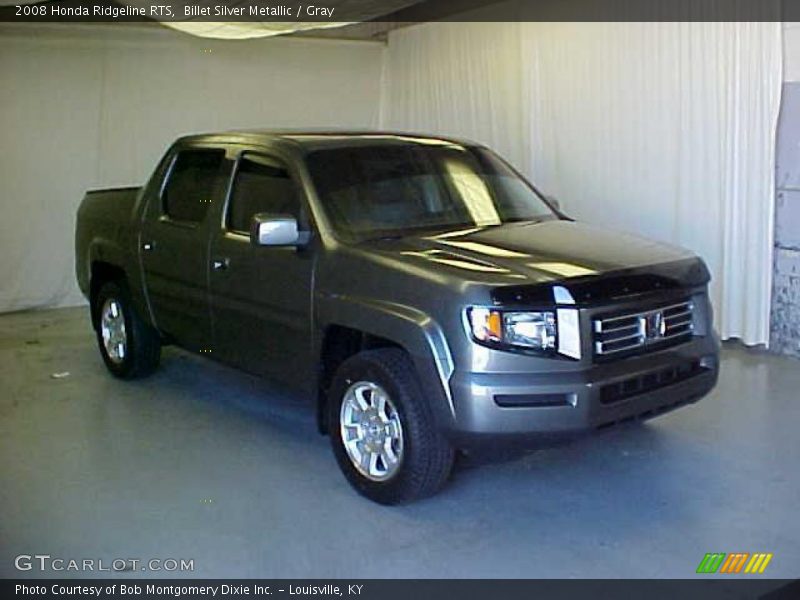Billet Silver Metallic / Gray 2008 Honda Ridgeline RTS