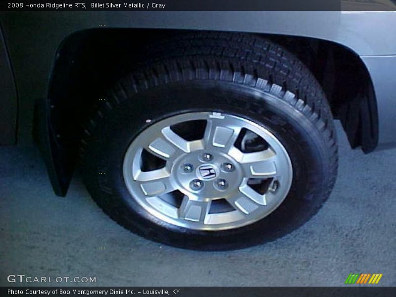 Billet Silver Metallic / Gray 2008 Honda Ridgeline RTS