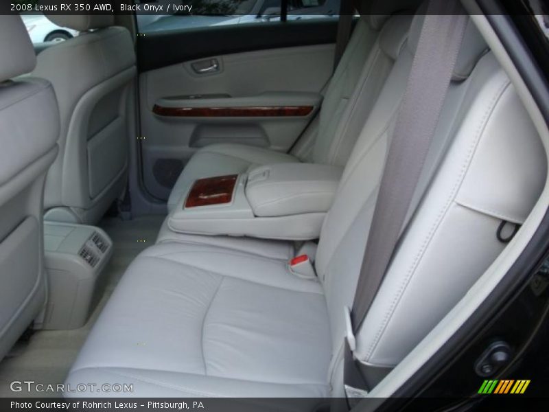 Black Onyx / Ivory 2008 Lexus RX 350 AWD