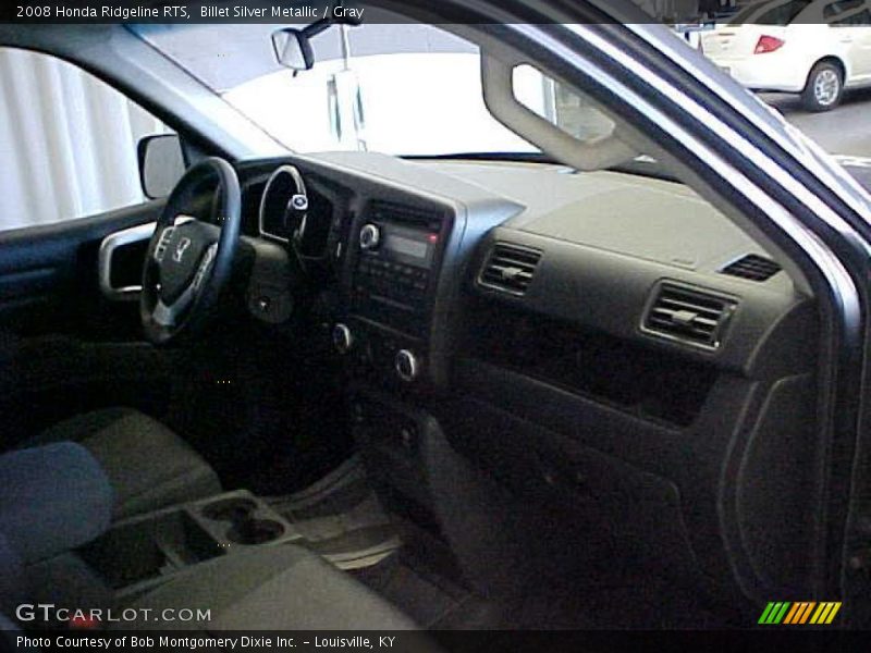 Billet Silver Metallic / Gray 2008 Honda Ridgeline RTS