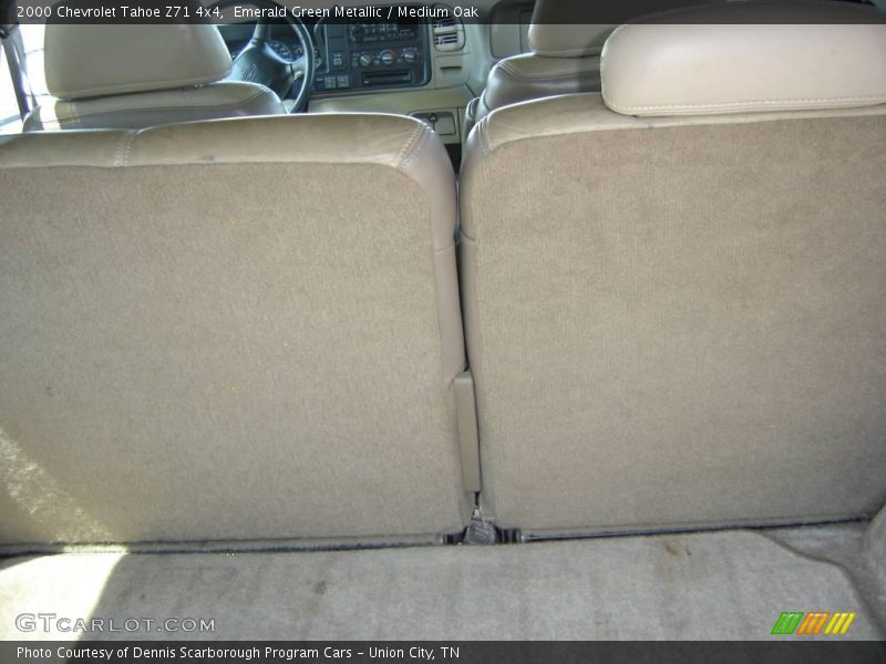 Emerald Green Metallic / Medium Oak 2000 Chevrolet Tahoe Z71 4x4