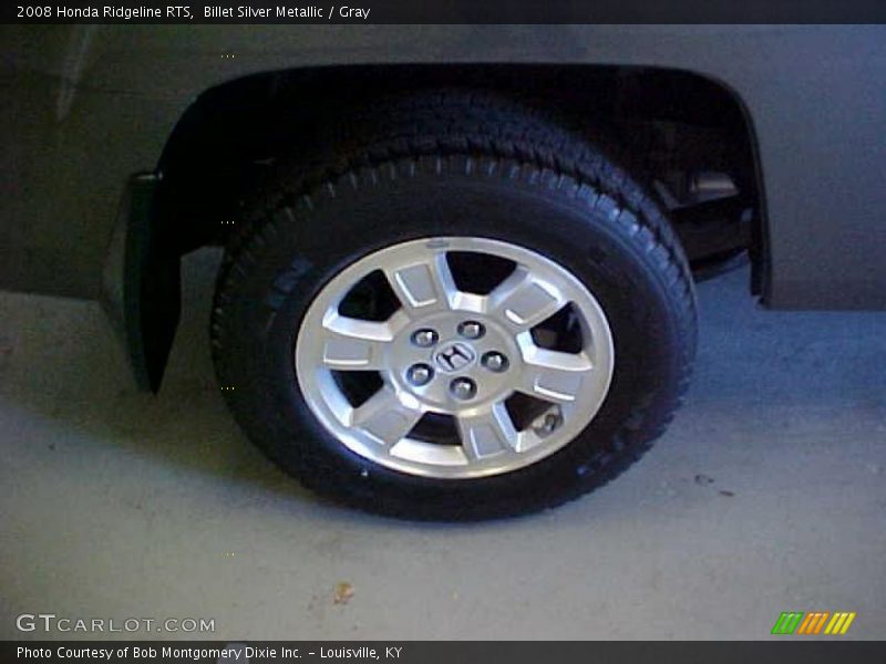 Billet Silver Metallic / Gray 2008 Honda Ridgeline RTS