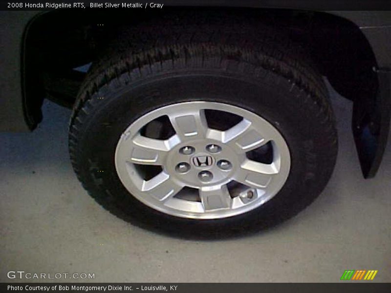 Billet Silver Metallic / Gray 2008 Honda Ridgeline RTS