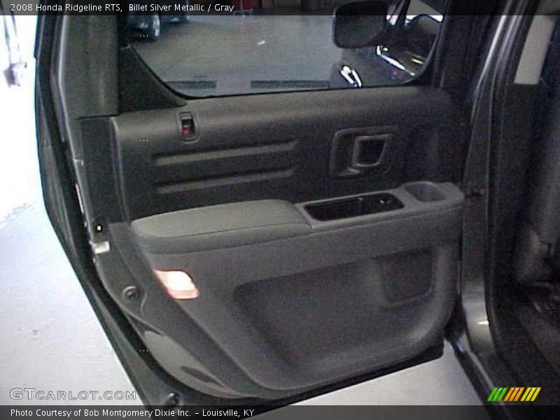 Billet Silver Metallic / Gray 2008 Honda Ridgeline RTS