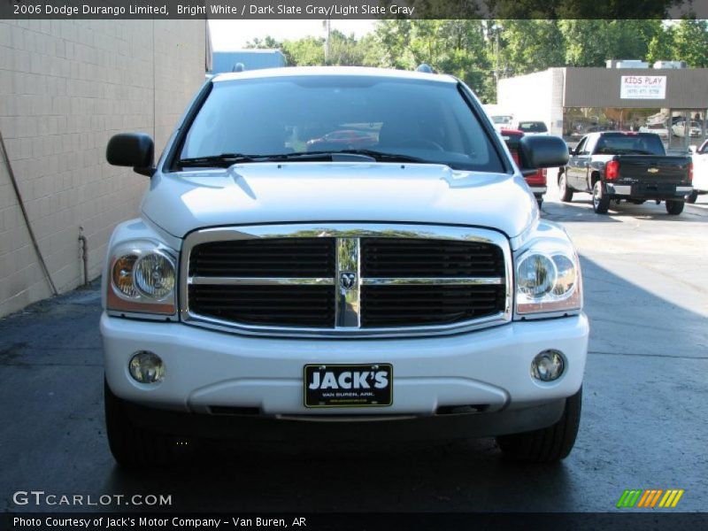 Bright White / Dark Slate Gray/Light Slate Gray 2006 Dodge Durango Limited