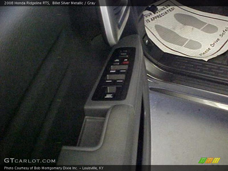 Billet Silver Metallic / Gray 2008 Honda Ridgeline RTS