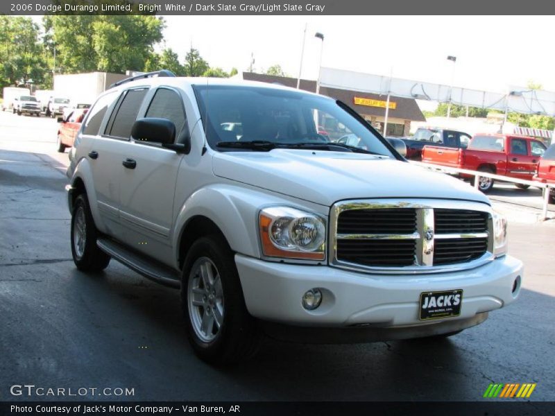 Bright White / Dark Slate Gray/Light Slate Gray 2006 Dodge Durango Limited