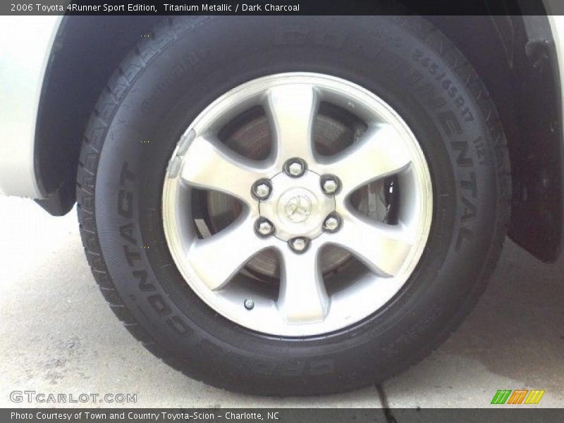 Titanium Metallic / Dark Charcoal 2006 Toyota 4Runner Sport Edition