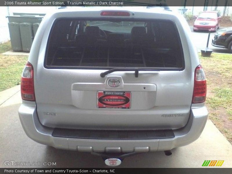 Titanium Metallic / Dark Charcoal 2006 Toyota 4Runner Sport Edition