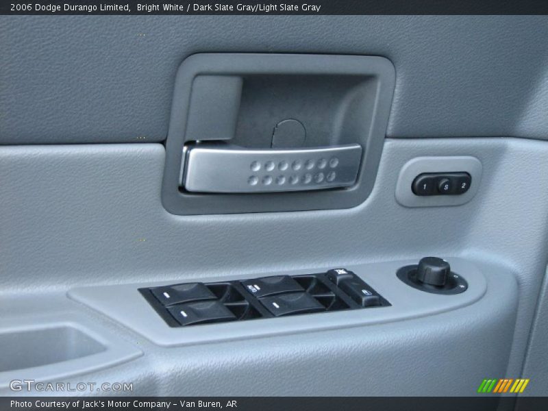Bright White / Dark Slate Gray/Light Slate Gray 2006 Dodge Durango Limited