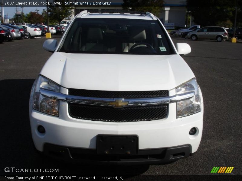 Summit White / Light Gray 2007 Chevrolet Equinox LT AWD