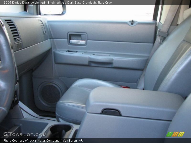 Bright White / Dark Slate Gray/Light Slate Gray 2006 Dodge Durango Limited