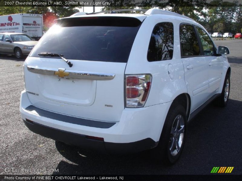Summit White / Light Gray 2007 Chevrolet Equinox LT AWD