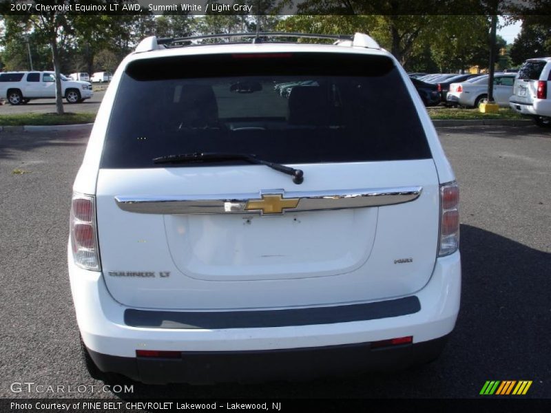 Summit White / Light Gray 2007 Chevrolet Equinox LT AWD