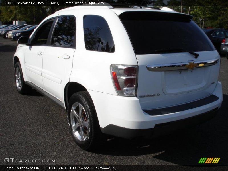 Summit White / Light Gray 2007 Chevrolet Equinox LT AWD