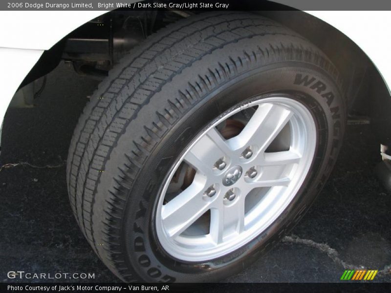 Bright White / Dark Slate Gray/Light Slate Gray 2006 Dodge Durango Limited