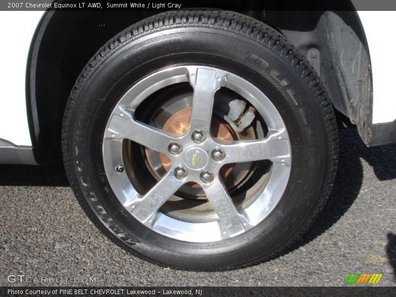 Summit White / Light Gray 2007 Chevrolet Equinox LT AWD