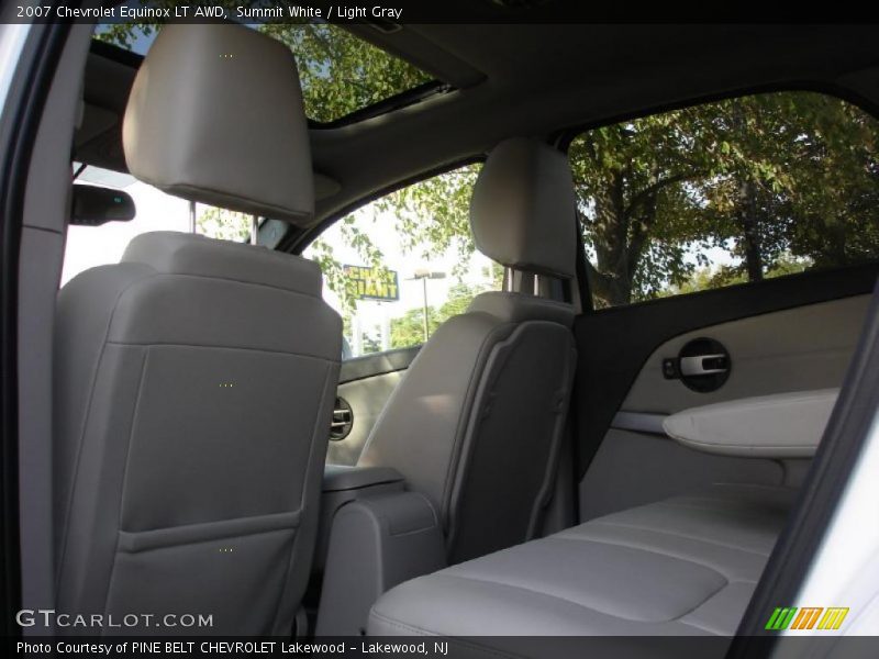 Summit White / Light Gray 2007 Chevrolet Equinox LT AWD