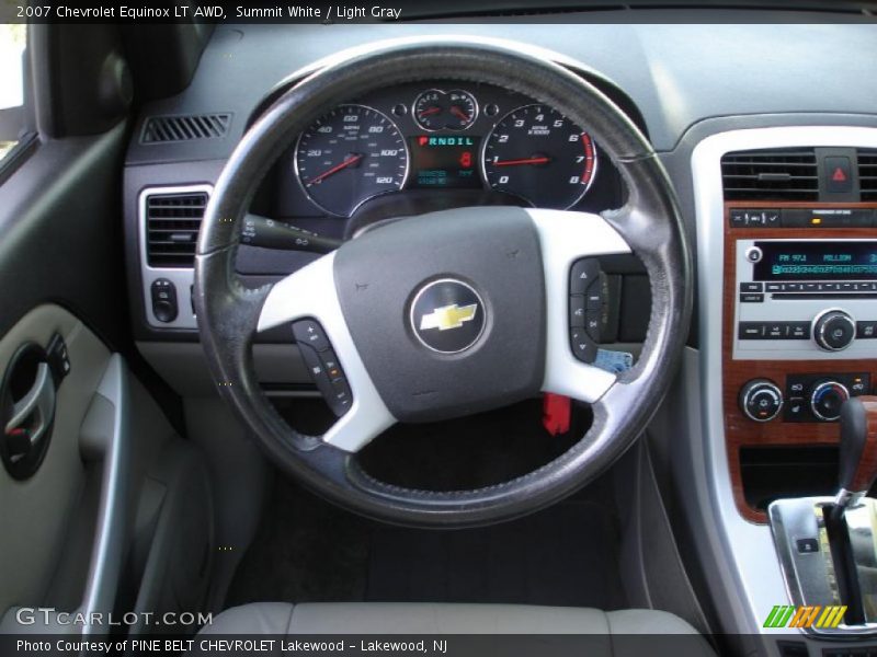 Summit White / Light Gray 2007 Chevrolet Equinox LT AWD