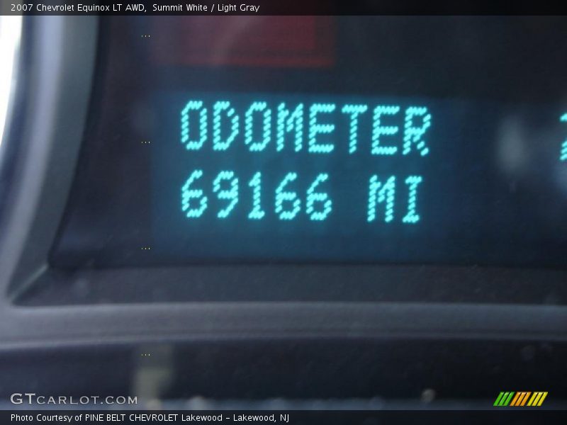 Summit White / Light Gray 2007 Chevrolet Equinox LT AWD