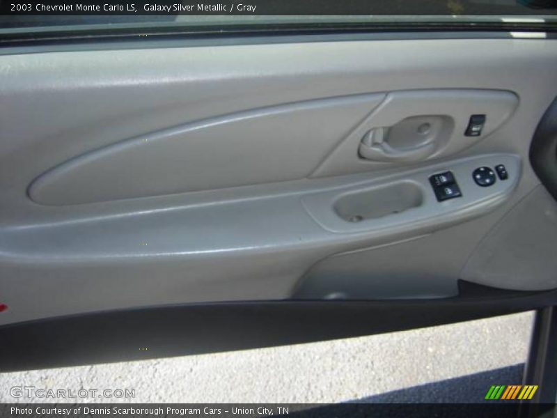 Galaxy Silver Metallic / Gray 2003 Chevrolet Monte Carlo LS