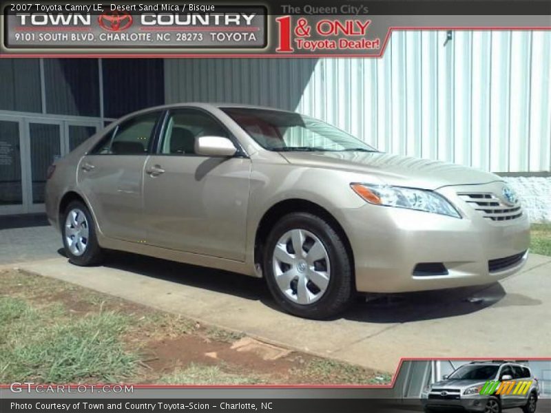 Desert Sand Mica / Bisque 2007 Toyota Camry LE