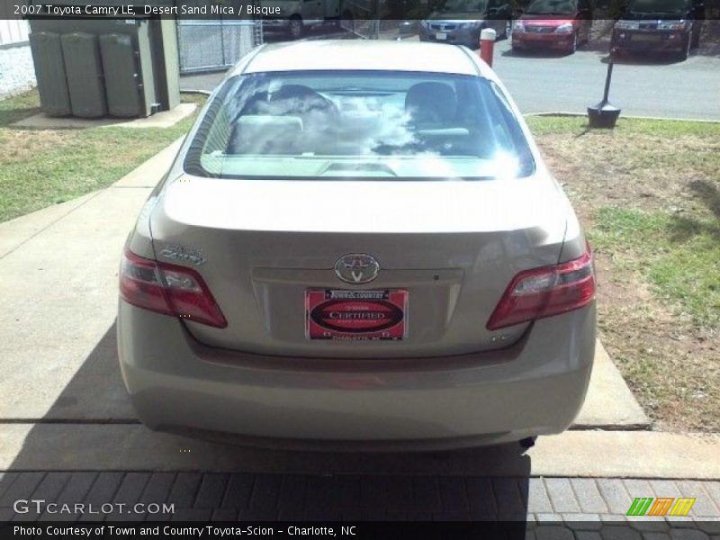Desert Sand Mica / Bisque 2007 Toyota Camry LE