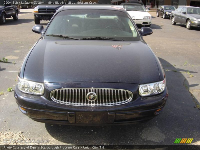 Ming Blue Metallic / Medium Gray 2004 Buick LeSabre Custom