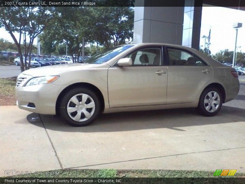 Desert Sand Mica / Bisque 2007 Toyota Camry LE