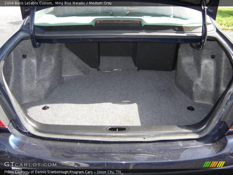 Ming Blue Metallic / Medium Gray 2004 Buick LeSabre Custom