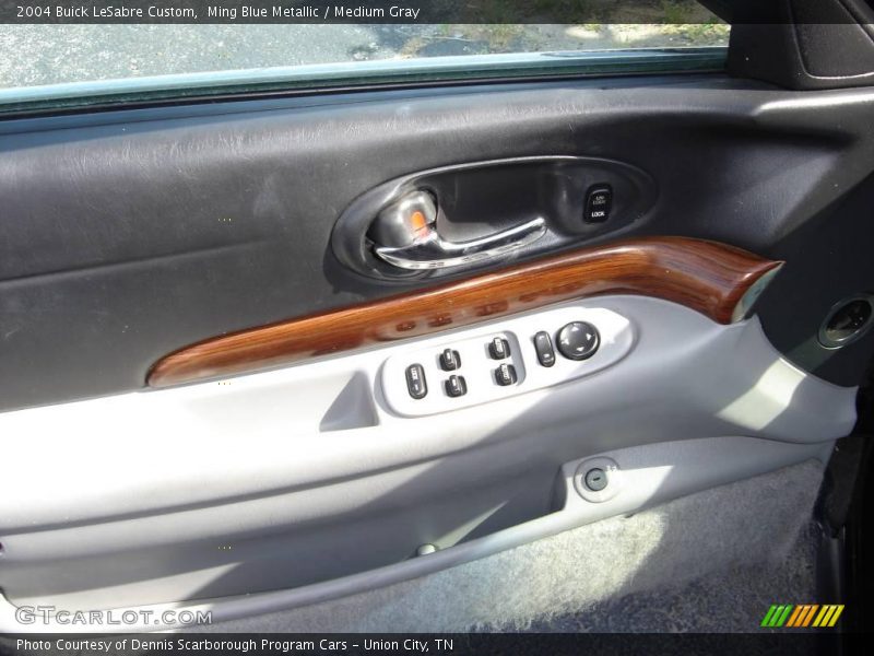 Ming Blue Metallic / Medium Gray 2004 Buick LeSabre Custom