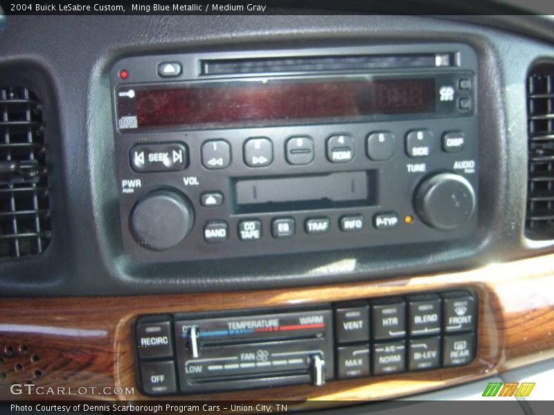 Ming Blue Metallic / Medium Gray 2004 Buick LeSabre Custom