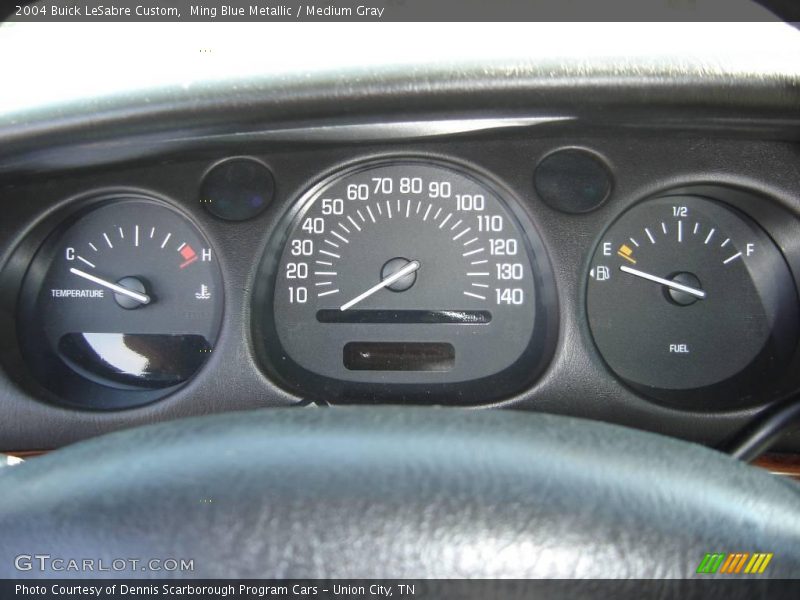 Ming Blue Metallic / Medium Gray 2004 Buick LeSabre Custom