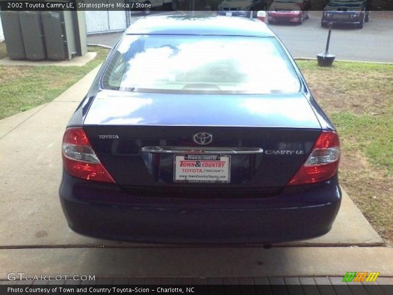 Stratosphere Mica / Stone 2002 Toyota Camry LE