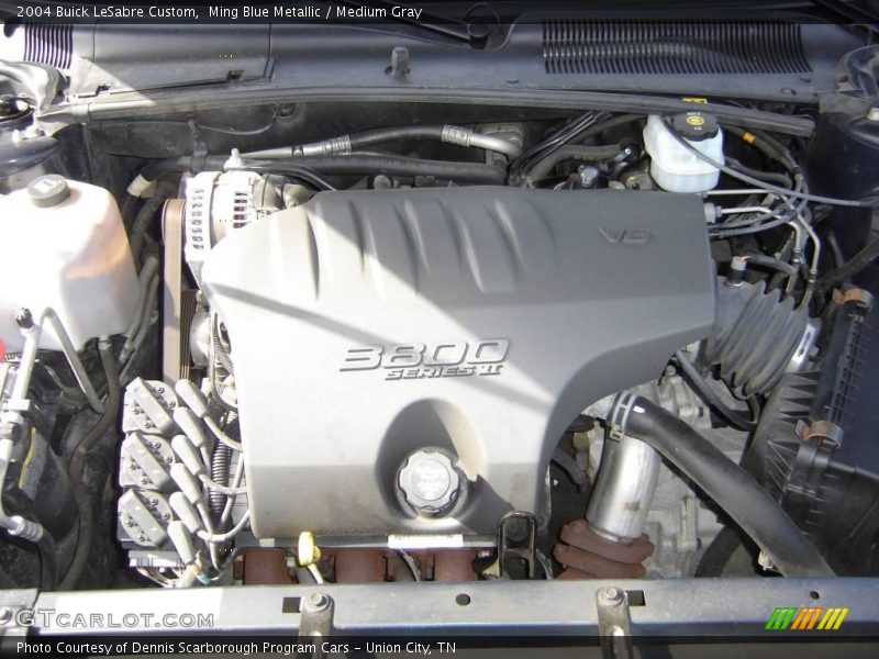 Ming Blue Metallic / Medium Gray 2004 Buick LeSabre Custom