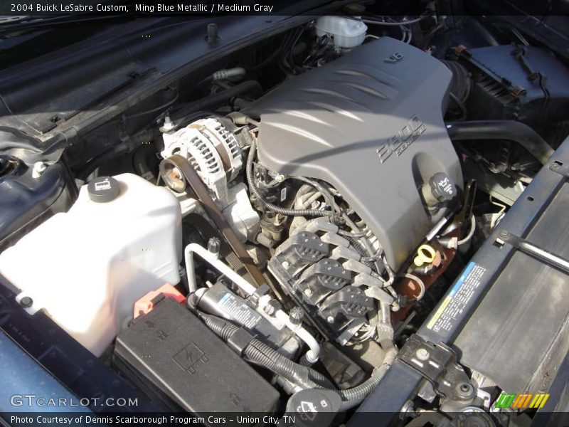 Ming Blue Metallic / Medium Gray 2004 Buick LeSabre Custom