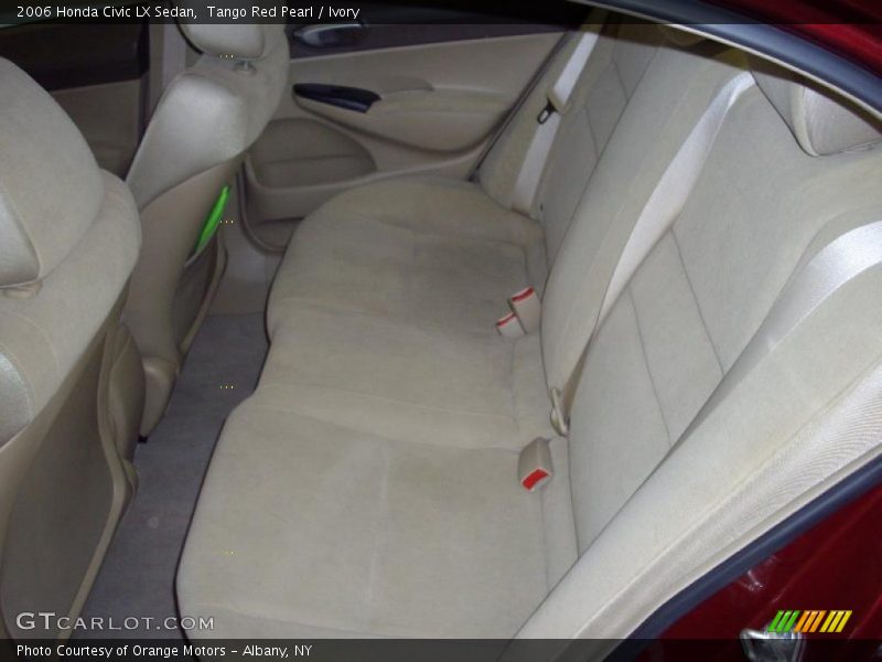 Tango Red Pearl / Ivory 2006 Honda Civic LX Sedan