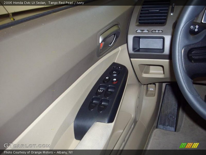 Tango Red Pearl / Ivory 2006 Honda Civic LX Sedan