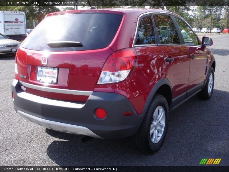 Crystal Red Tintcoat / Gray 2010 Saturn VUE XE