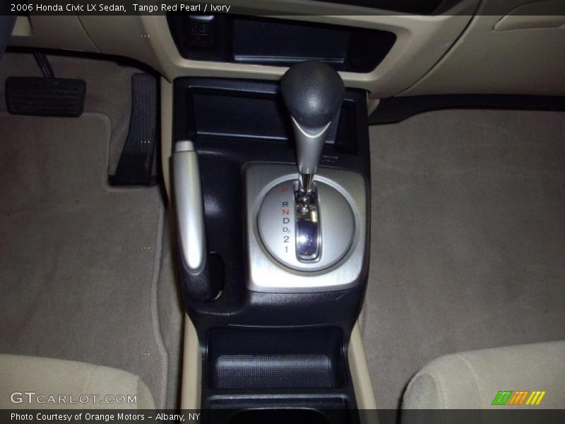 Tango Red Pearl / Ivory 2006 Honda Civic LX Sedan