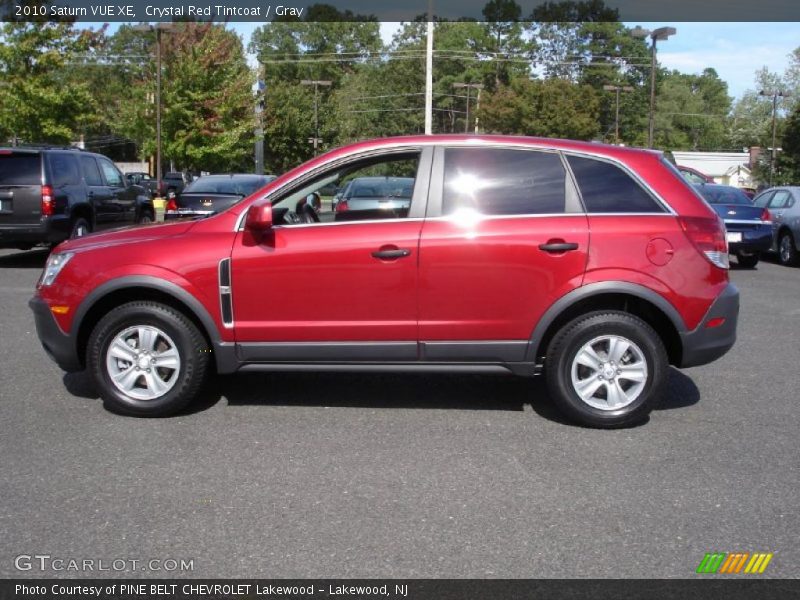 Crystal Red Tintcoat / Gray 2010 Saturn VUE XE