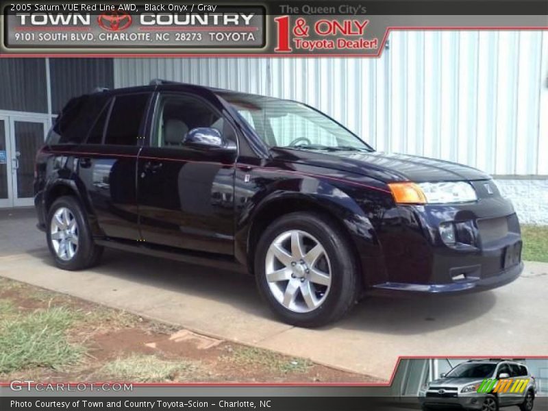 Black Onyx / Gray 2005 Saturn VUE Red Line AWD