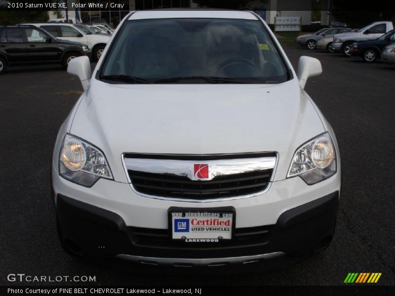 Polar White / Gray 2010 Saturn VUE XE