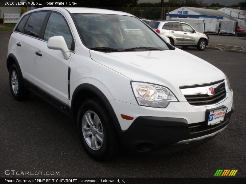 Polar White / Gray 2010 Saturn VUE XE